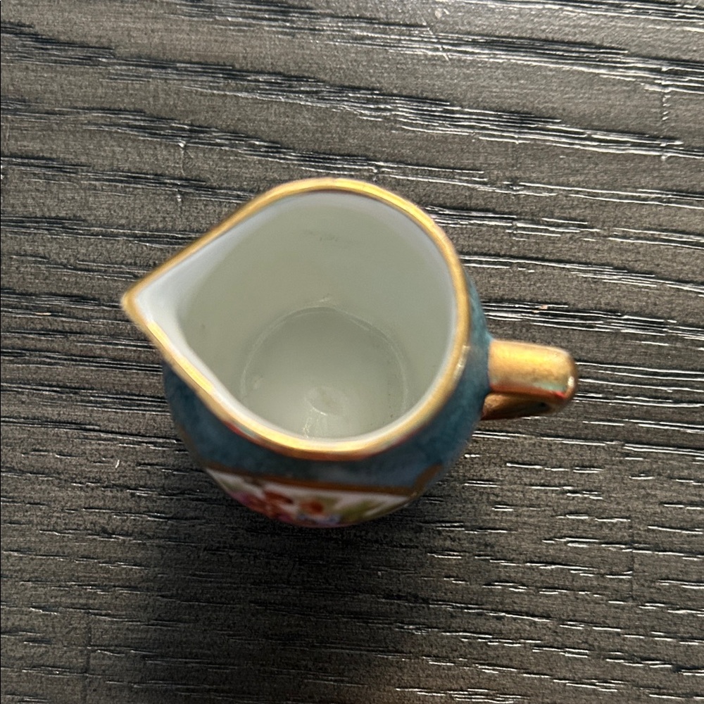 Vintage Limoges MiniaturePorcelain Pitchers - Picture 8 of 10